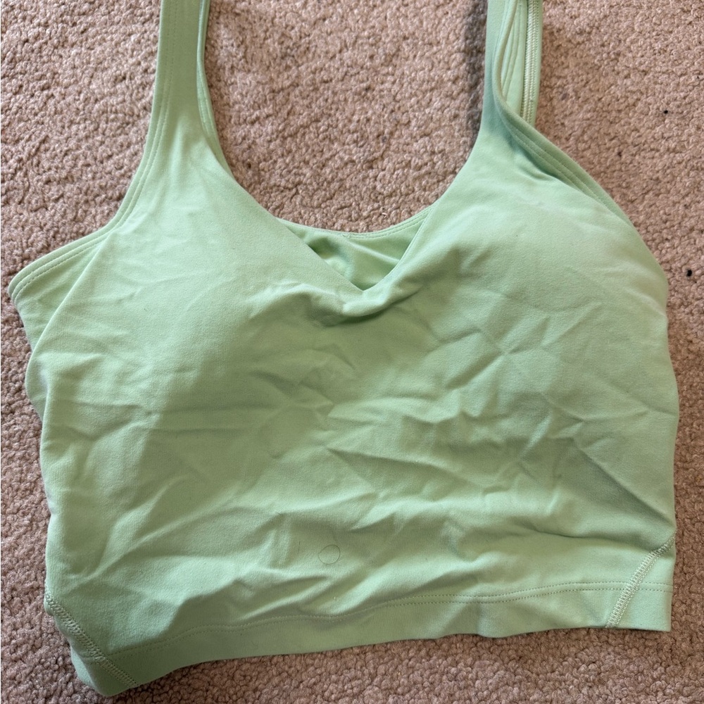 lululemon athletica Green Tank Top